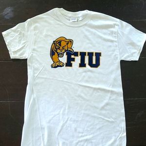 FIU white t-shirt